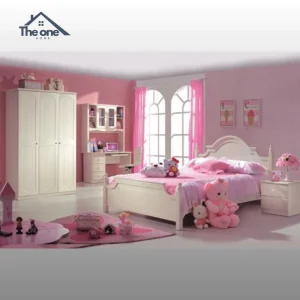 phòng ngủ màu hồng